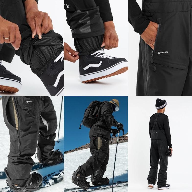 【現行ハイエンドモデル】ボルコム　ゴアテックス ビブパンツ　黒　XXL