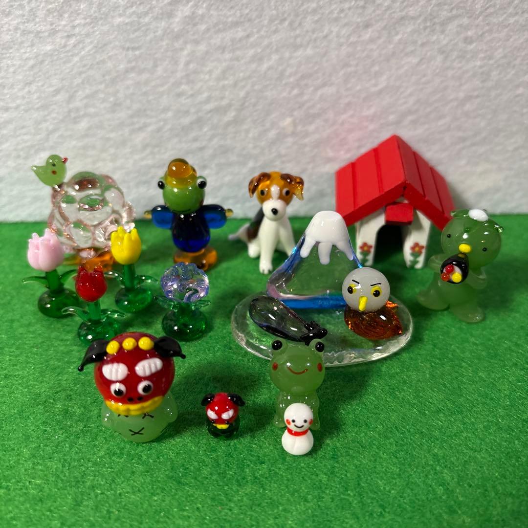 パオパオ　ガラス細工　ミニチュア