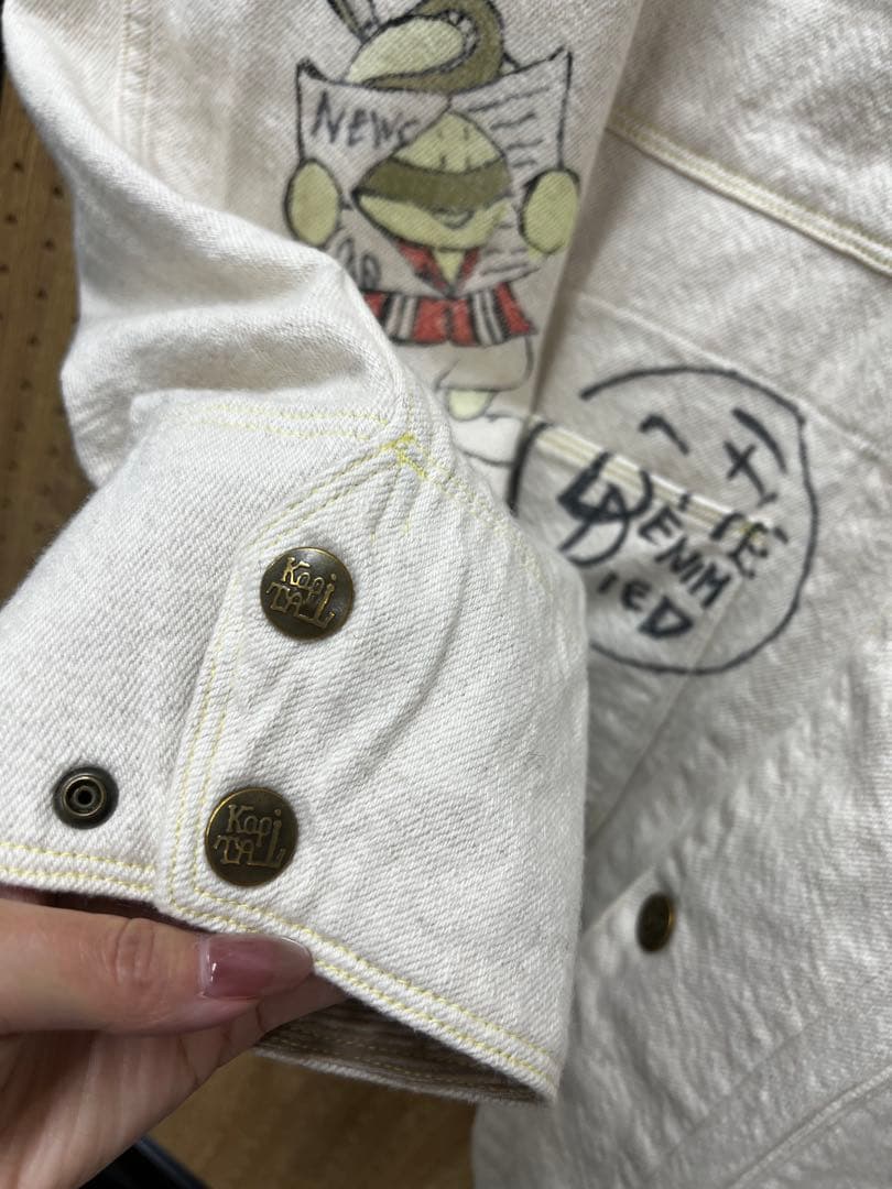 kapital エイジングメモリアルペイントカバーオール　新品