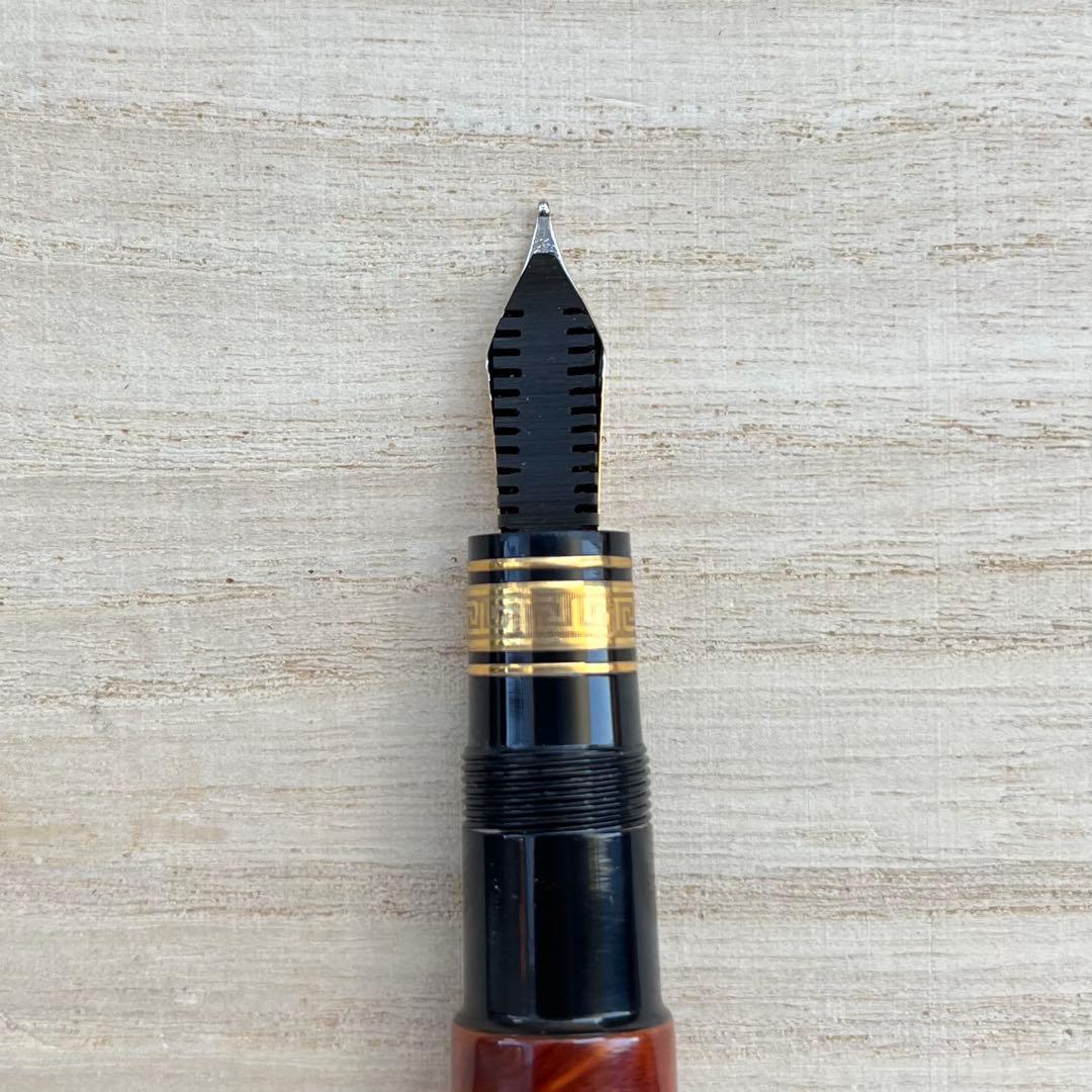 オマス A.M.87 ブライヤーウッド 万年筆 字幅 M