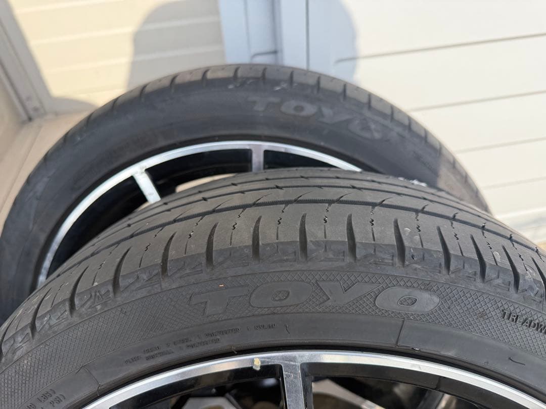 [1/4] アクアGS ジーズホイール + 195/45R17/81w
