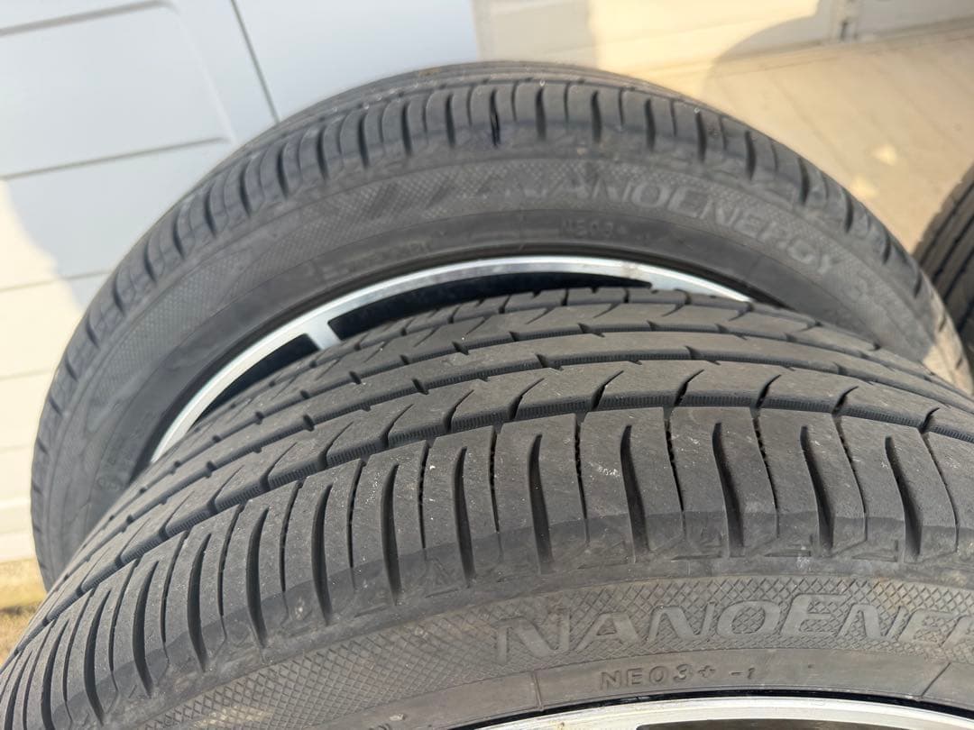 [1/4] アクアGS ジーズホイール + 195/45R17/81w