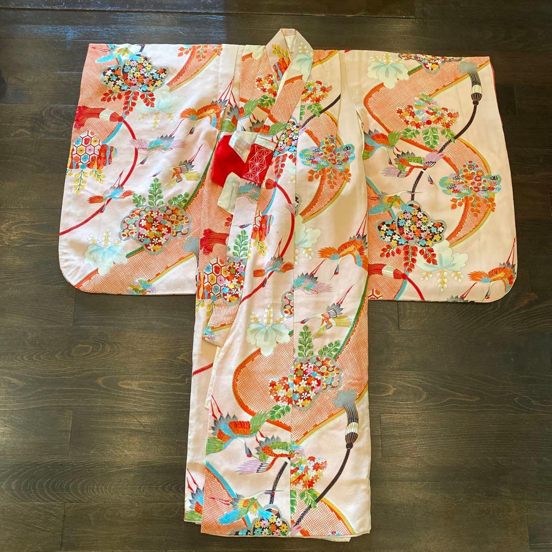 Nta様 アンティーク 七五三 三歳〜 着物 作り帯
