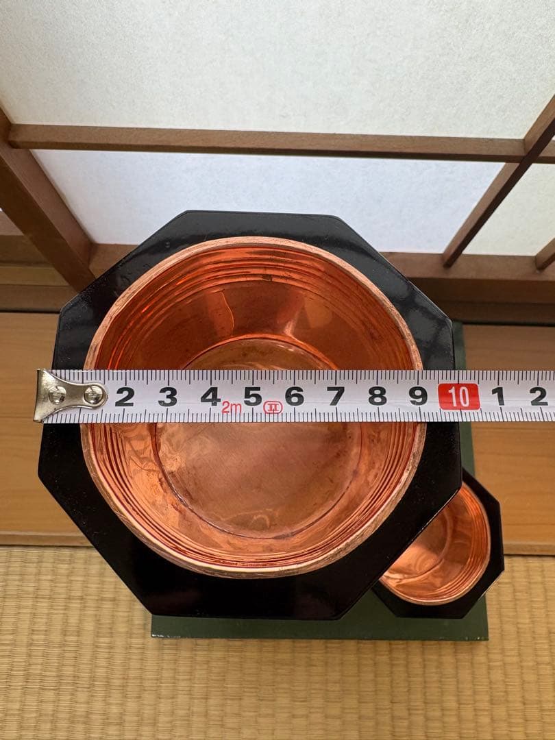 26 美品！華道　短二管筒　いけばな　寸胴　２点セット　華道具　花入れ　未生流