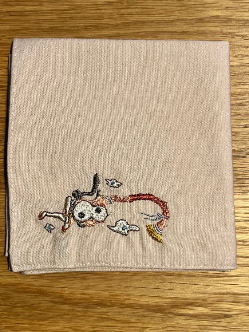 【5点】映画『犬王』　刺繍入りハンカチ　犬王