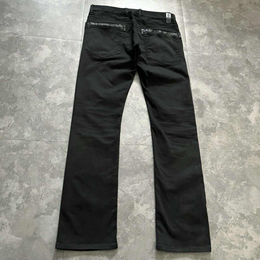 パンツ isamu katayama backlash black denim Y2K