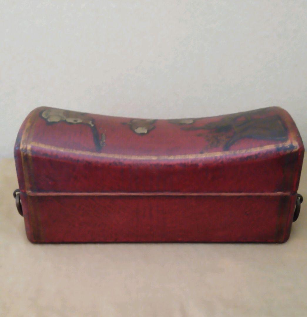 中国骨董 唐子 枕箱 アンティーク