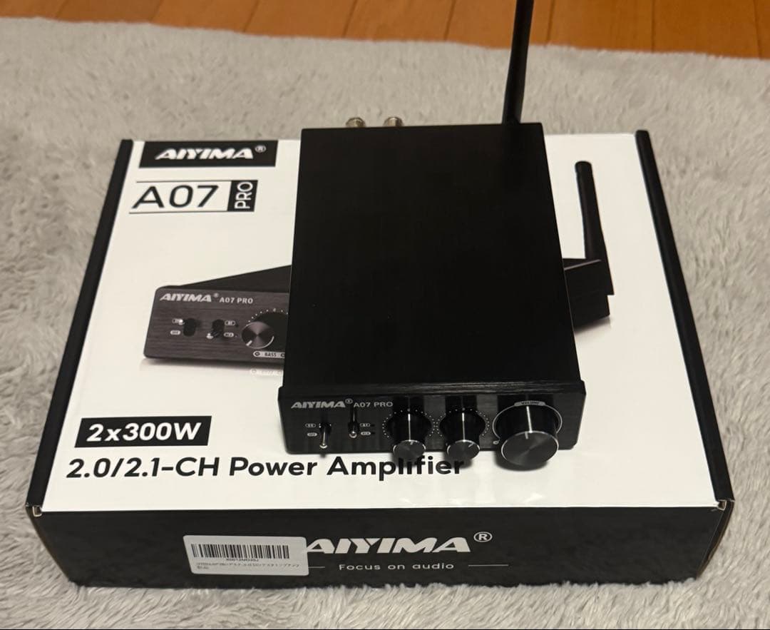 AIYIMA A07 PRO デスクトップアンプ 新品同様！