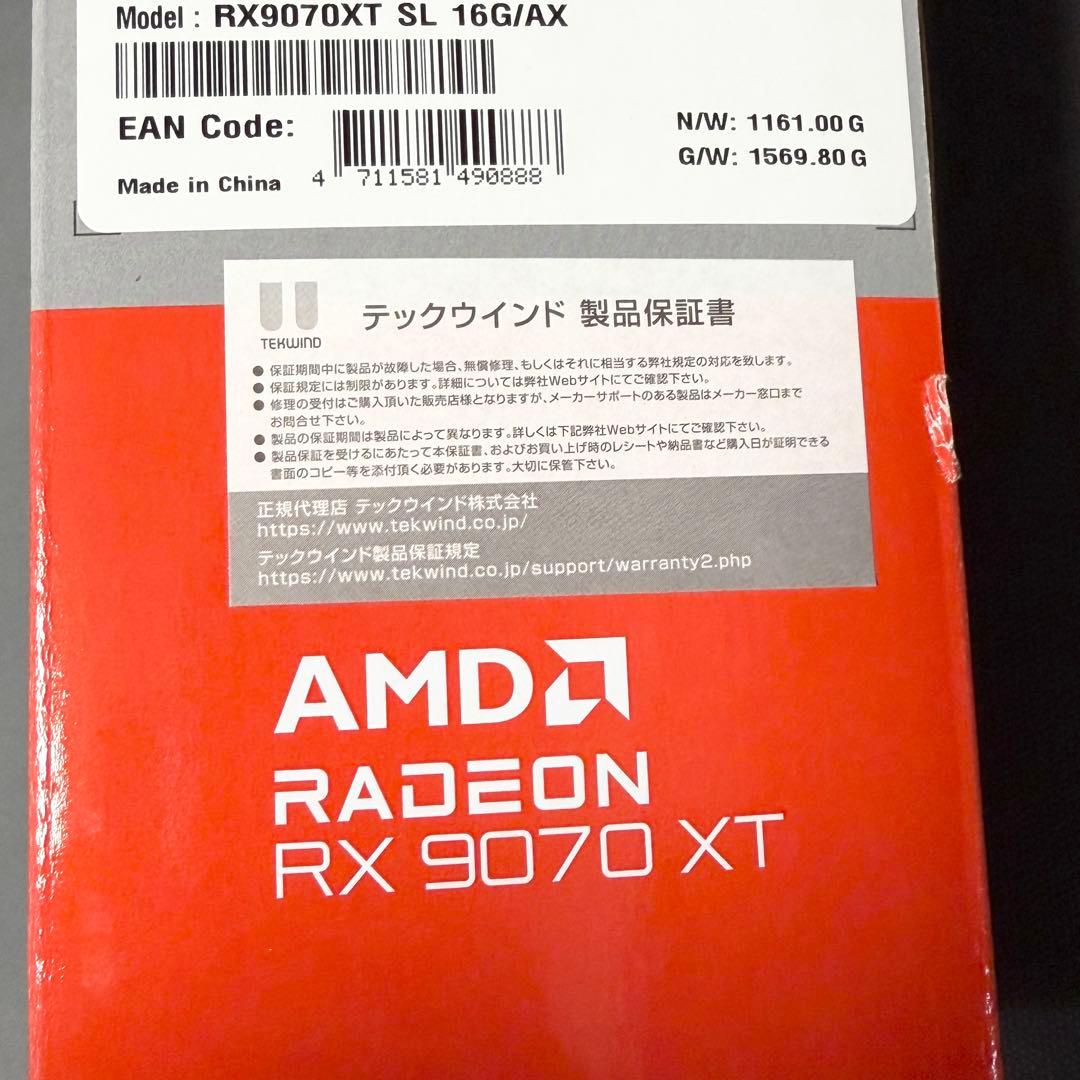 グラフィックボード・グラボ・ビデオカード Steel legend RX 9070 XT 16G AMD