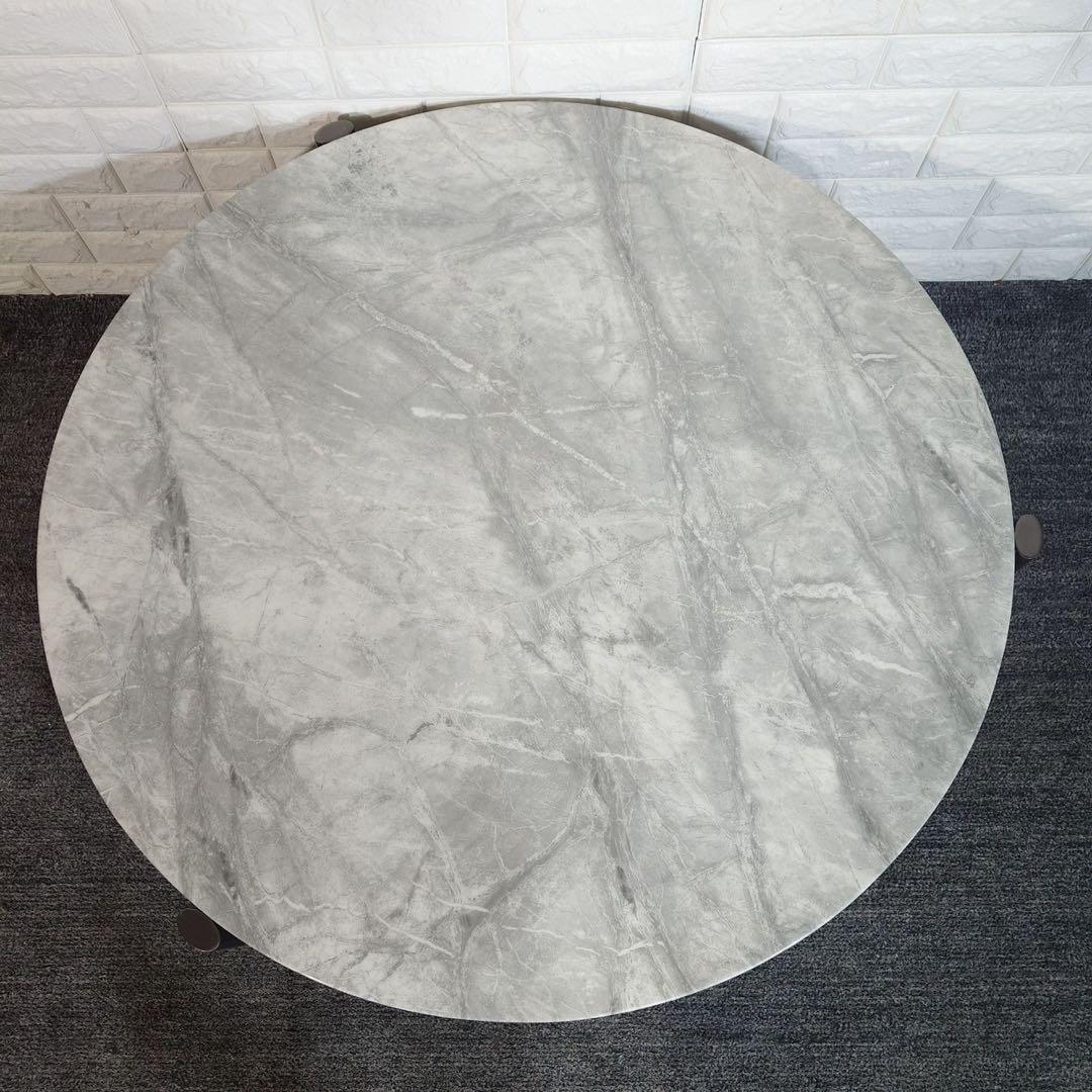 センターテーブル ローテーブル 大理石調 リビングテーブル 家具 J048