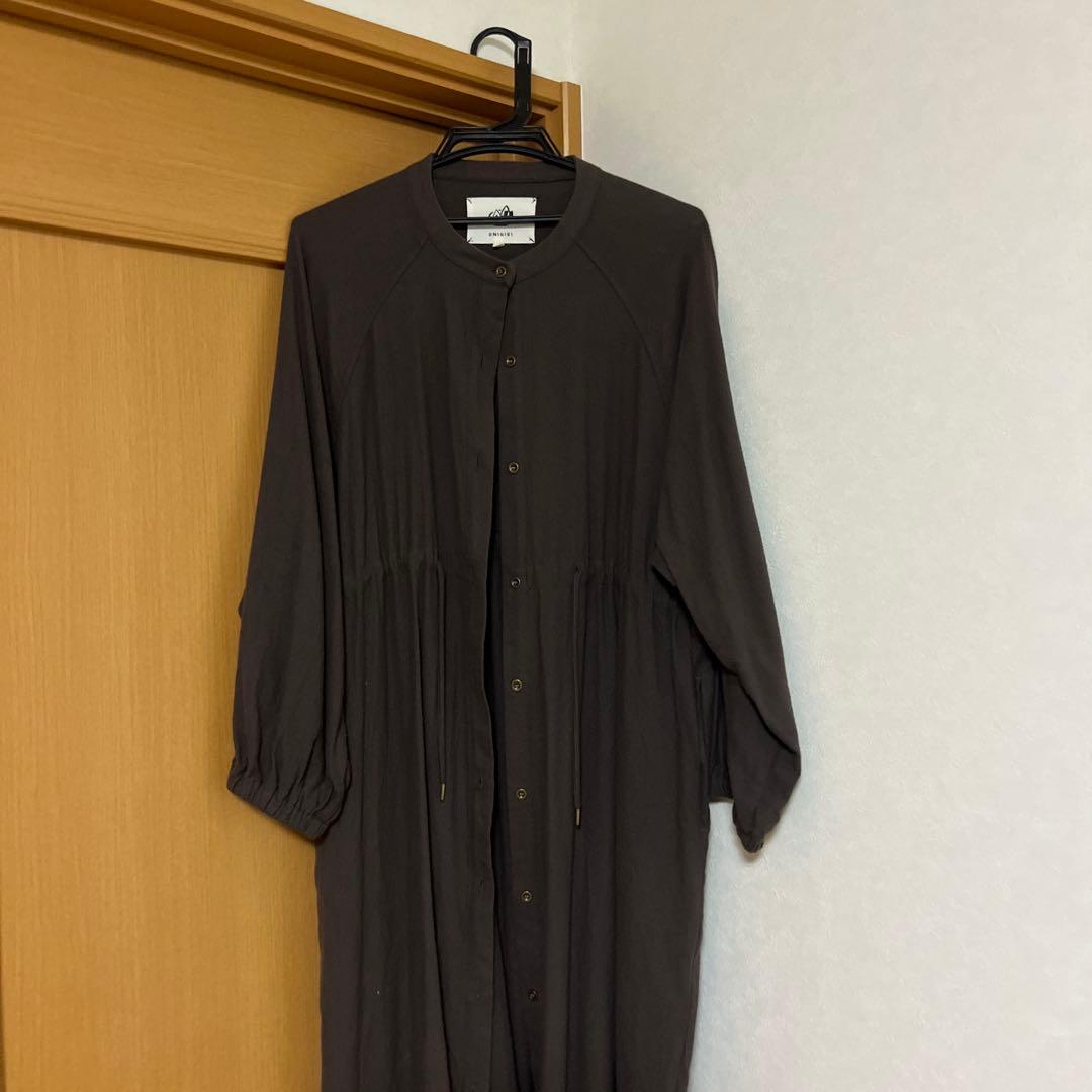 専用　ダークブラウン ロングチュニック 長袖