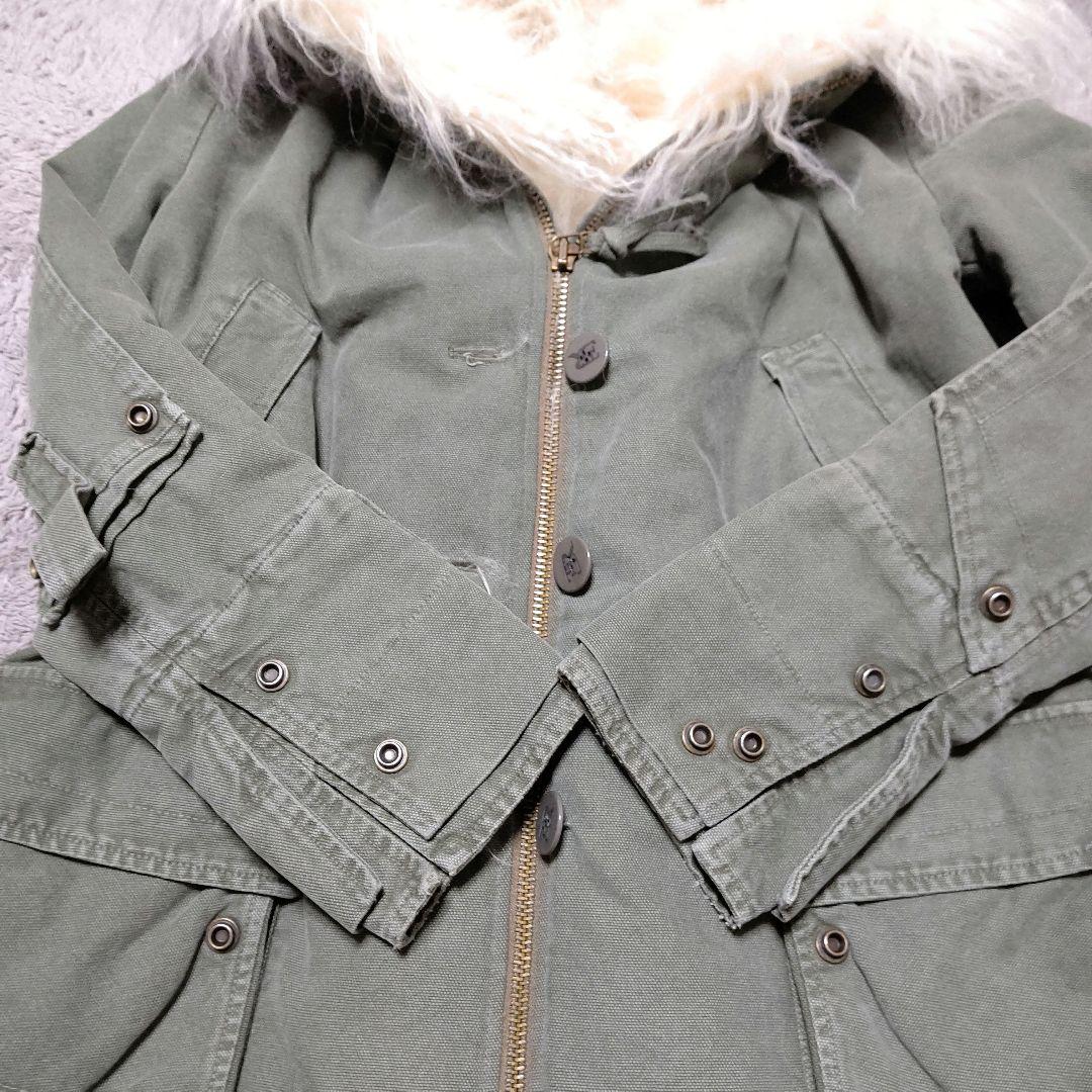 ERMANNO SCERVINO モッズコート ファー ミリタリー Y2K