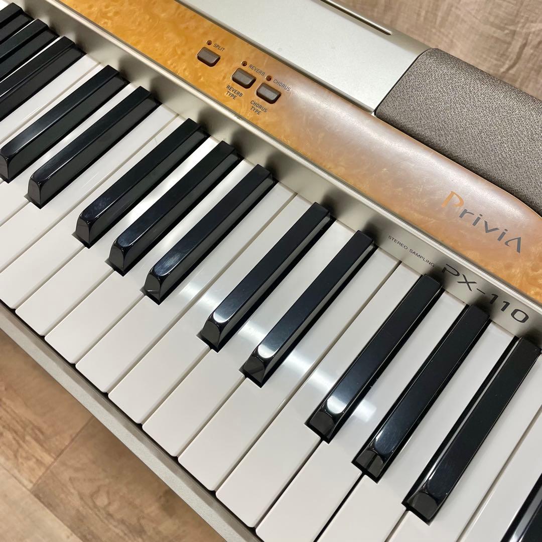 M*.様 【CASIO】電子ピアノPX-110 【Privia】折り畳み脚付き