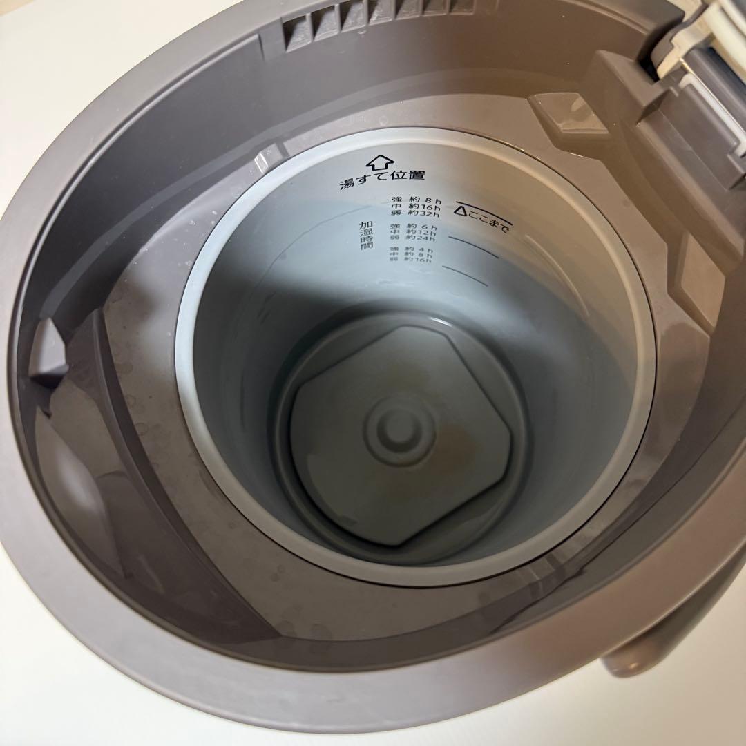 ✨象印マホービン 加湿器✨ スチーム式 3.0L グレー EE-DC35-HA