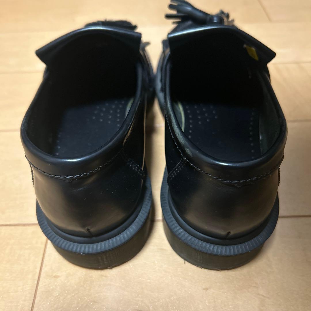 Dr.Marten ADRIANタッセル付き ブラックローファー