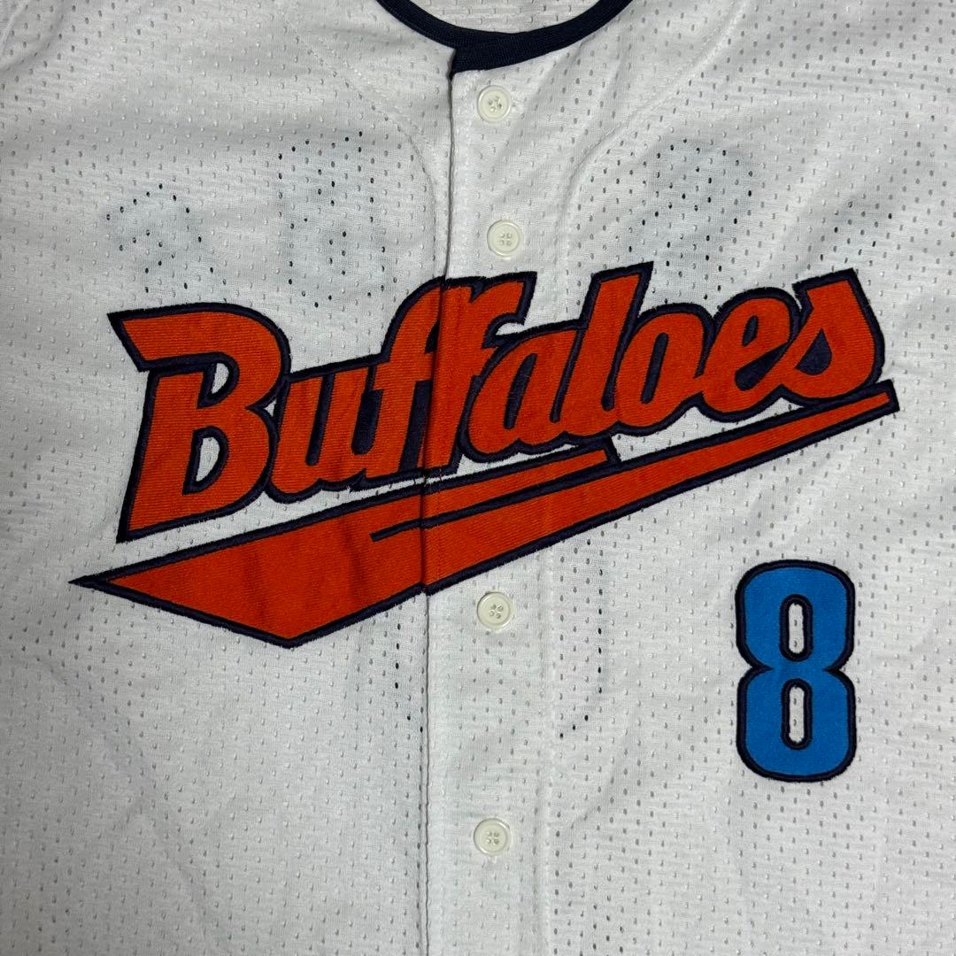 当時物 大阪近鉄バファローズ レプリカユニフォーム(ホーム) 礒部 Lサイズ