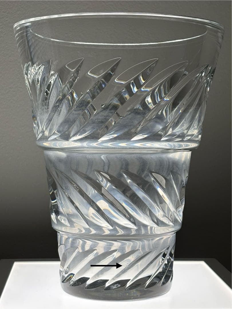 Baccarat Toscana vase バカラ トスカーナ ベース
