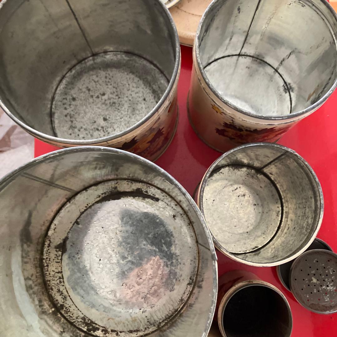 ビンテージキャニスター6個