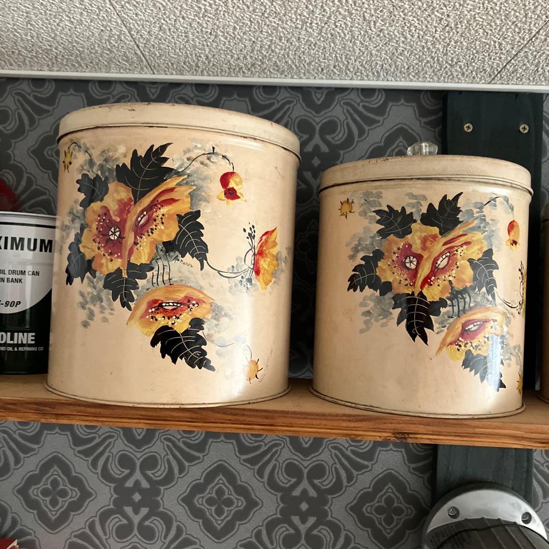 ビンテージキャニスター6個