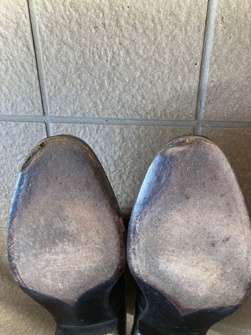 トレーディングポスト　ストレートチップ　黒　7