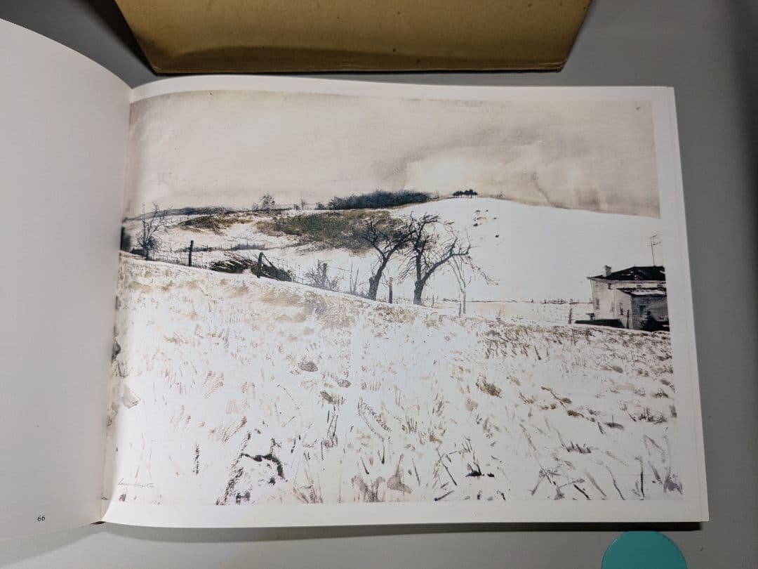 ワイエス画集　カーナー農場　リブロポート【中古ー非常によい】