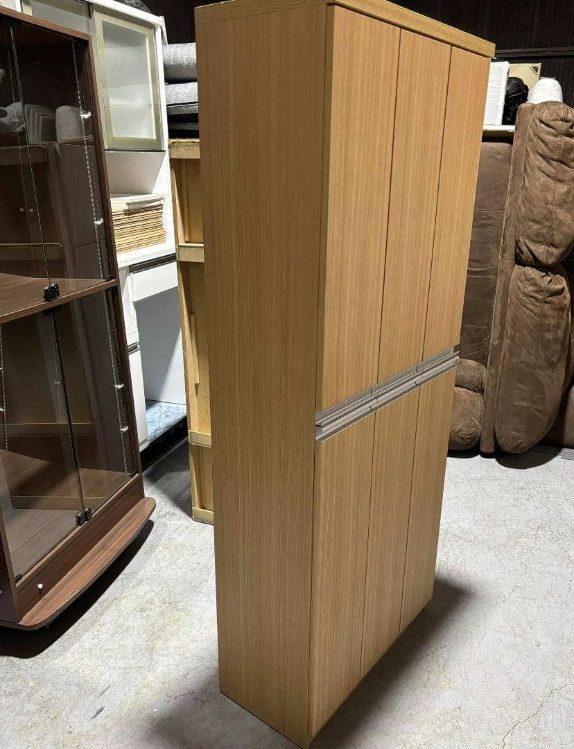 FUNAMOKO フナモコ シューズボックス、下駄箱、26足収納可、幅74cm