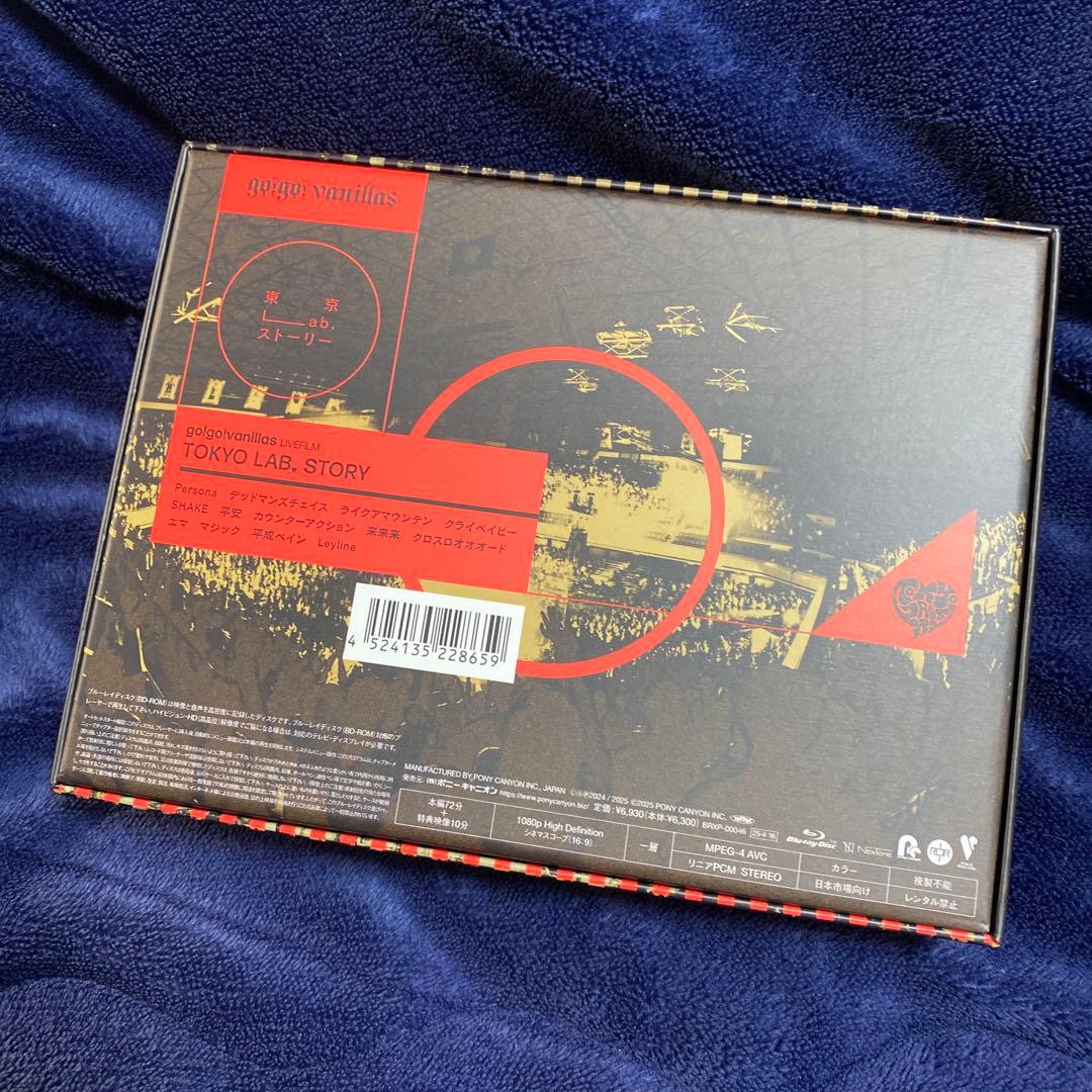 go!go!vanillas 東京Lab.ストーリー 両国国技館 ブルーレイ