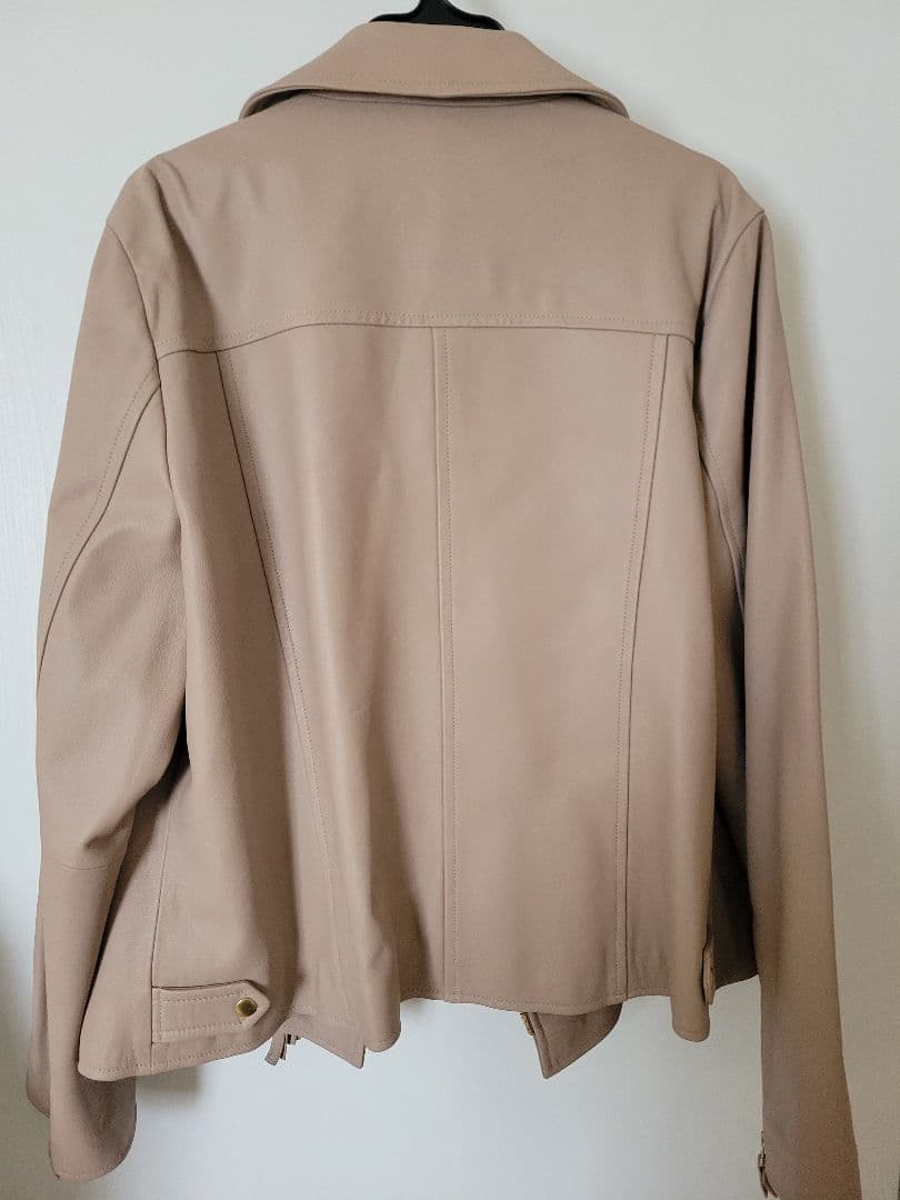 ローズティアラ ラムレザーライダースジャケット 大きいサイズ