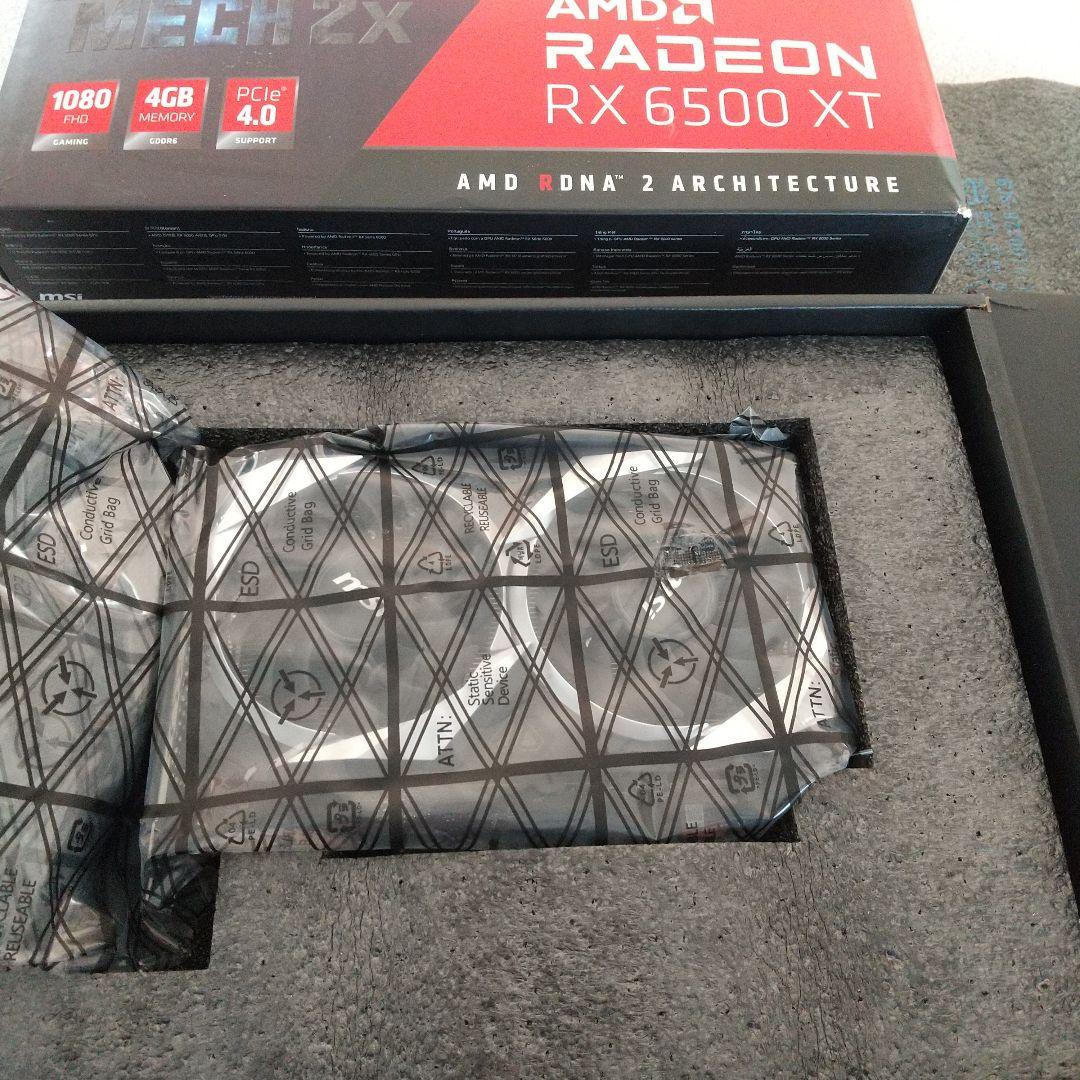 グラフィックボード・グラボ・ビデオカード MSI Radeon RX 6500 XT 4GB