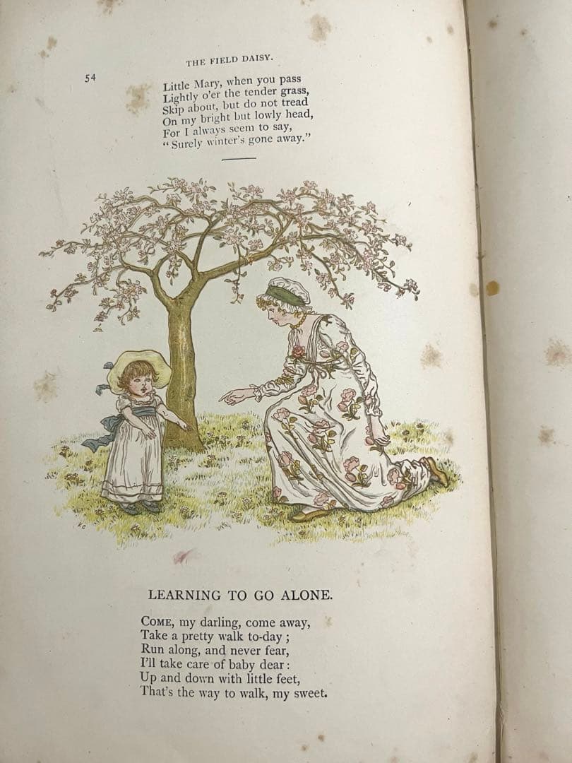 NO371 稀少 古書 アンティーク 洋書 絵本　ケイト グリーナウェイ