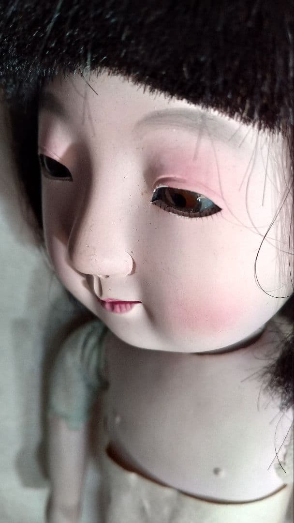 アンティーク　市松人形