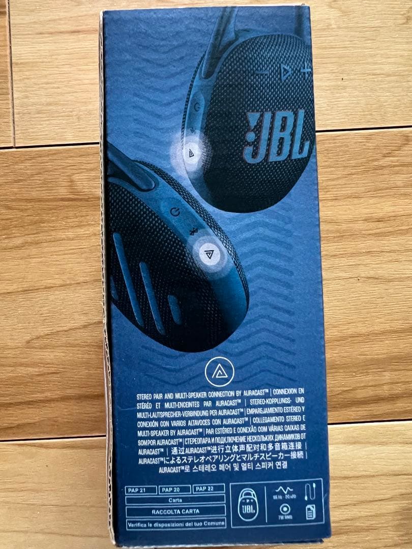 JBL CLIP5 Bluetoothスピーカー　ブルー