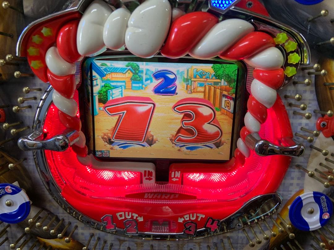 天才バカボンEX本体　カギ付　レトロパチンコ