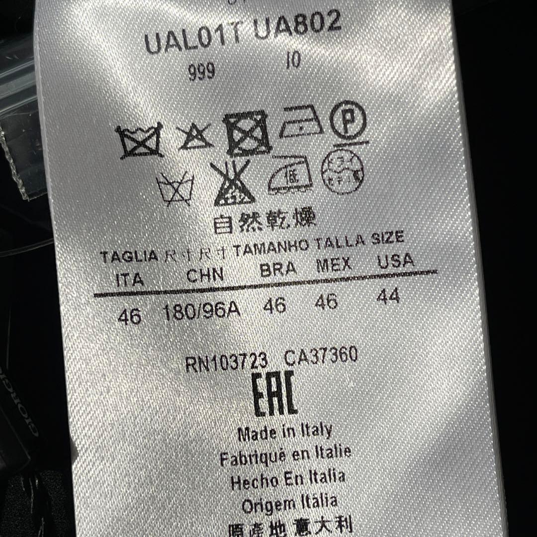 希少美品　 GIORGIO ARMANI　ケープコート　ブラック　46