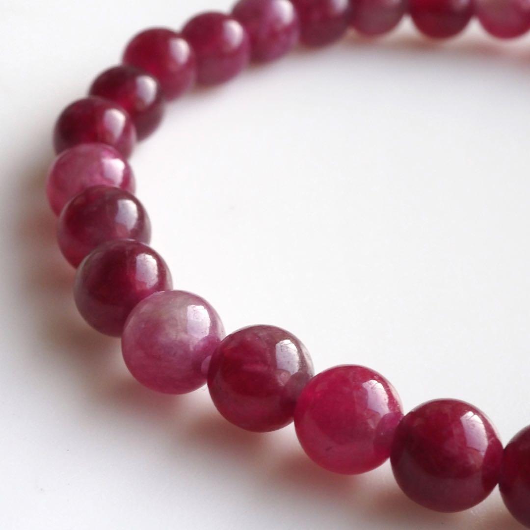 【blue.ks】 ✳︎SALE✳︎天然トパーズの華奢ゴムブレスレット