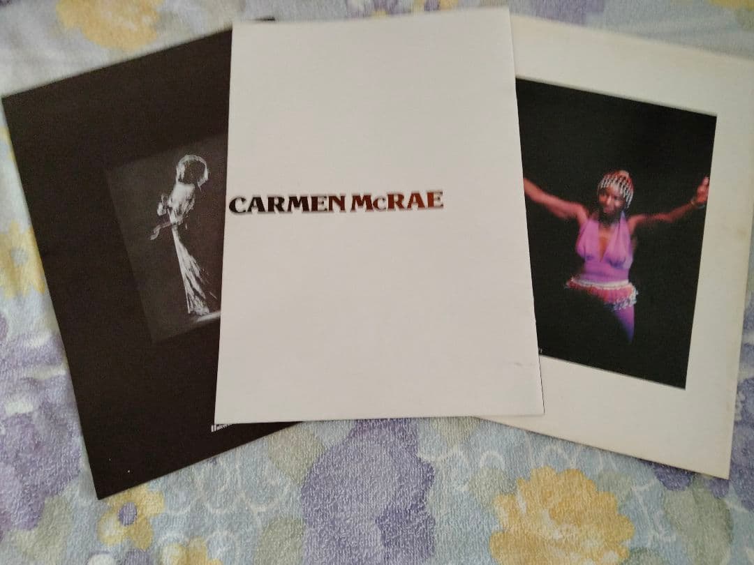 サラ・ヴォーン　カーメン・マクレエ　ニーナ・シモン　来日　日本公演　パンフレット