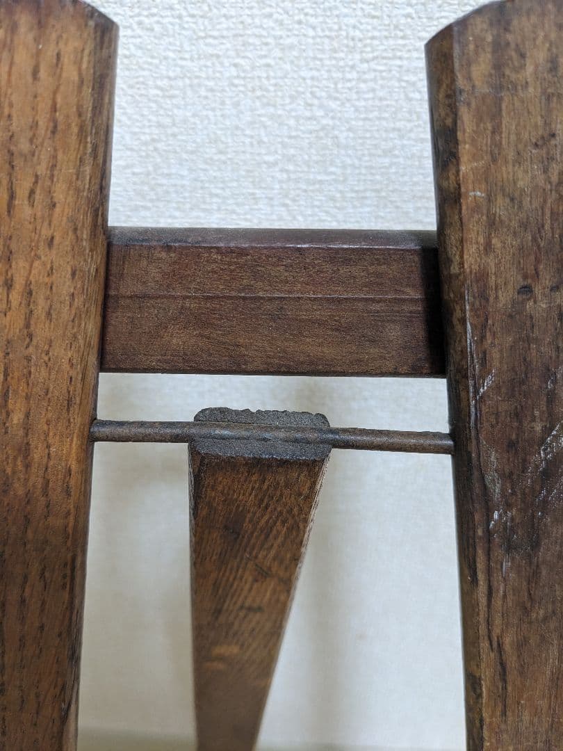 イギリスアンティーク　ショップボード　スレート黒板　木製イーゼル