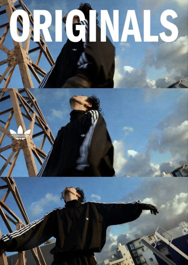 超希少⭐廃盤品アディダスベッケンバウアートラックジャケット黒白2XL相当常田大希