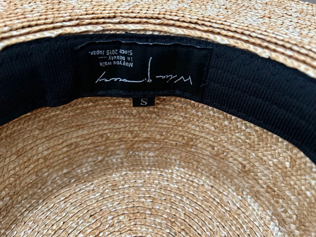 wicagroceryウィカグロサリーStraw Hat Garden Brim