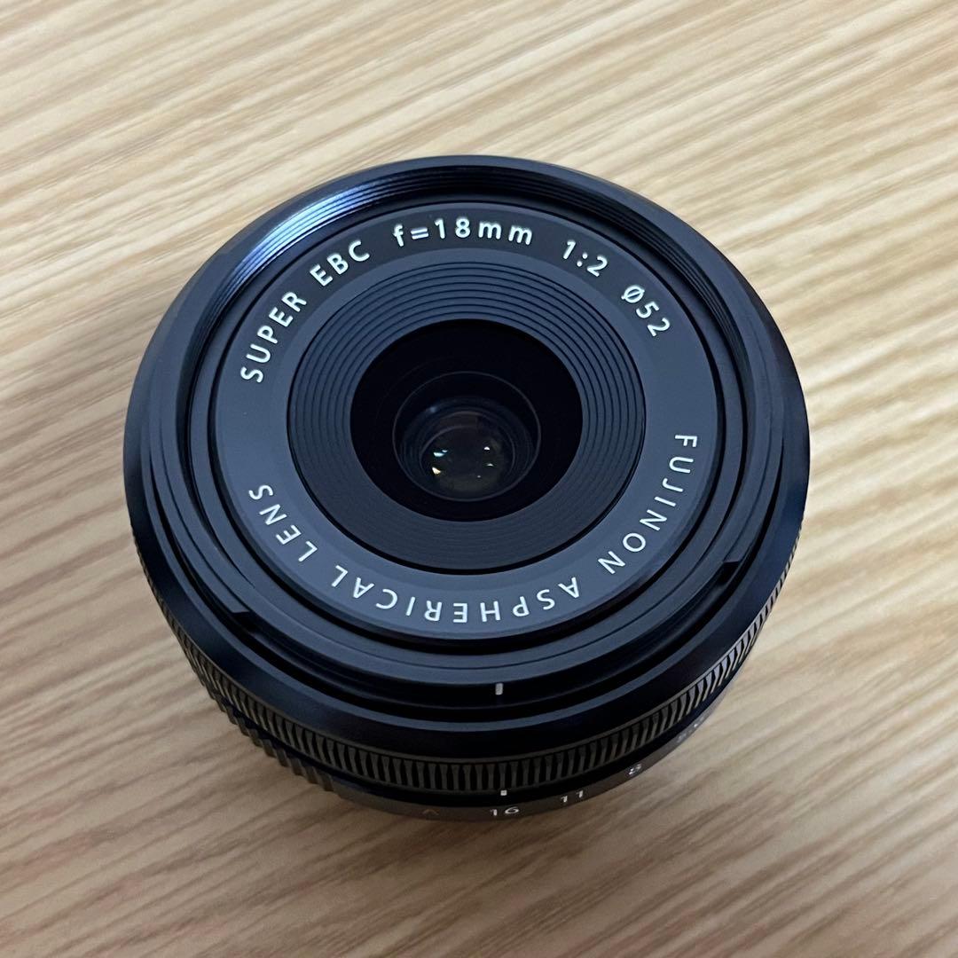 Fujinon 18mm f/2 レンズ　XF 18mm F2 R 単焦点レンズ