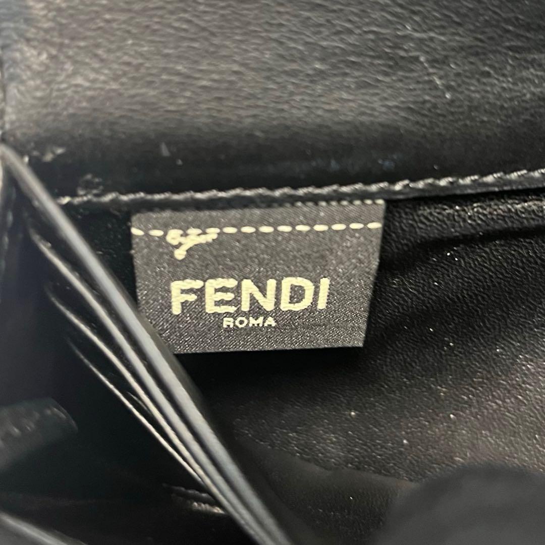 レア✨フェンディ 長財布 コンチネンタル ピーカブー ターンロック ブラック 黒