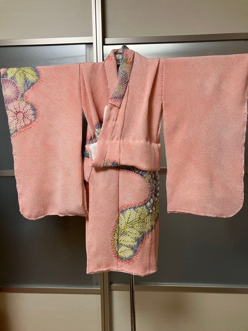 藤娘きぬたや　七五三　3歳　被布　三っ身祝い着