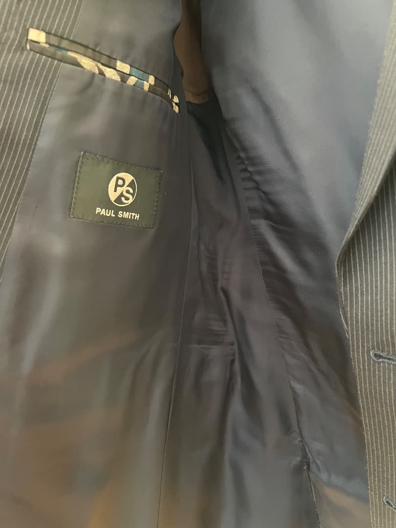 美品 PS PaulSmith セットアップスーツ M2サイズ ネイビー色