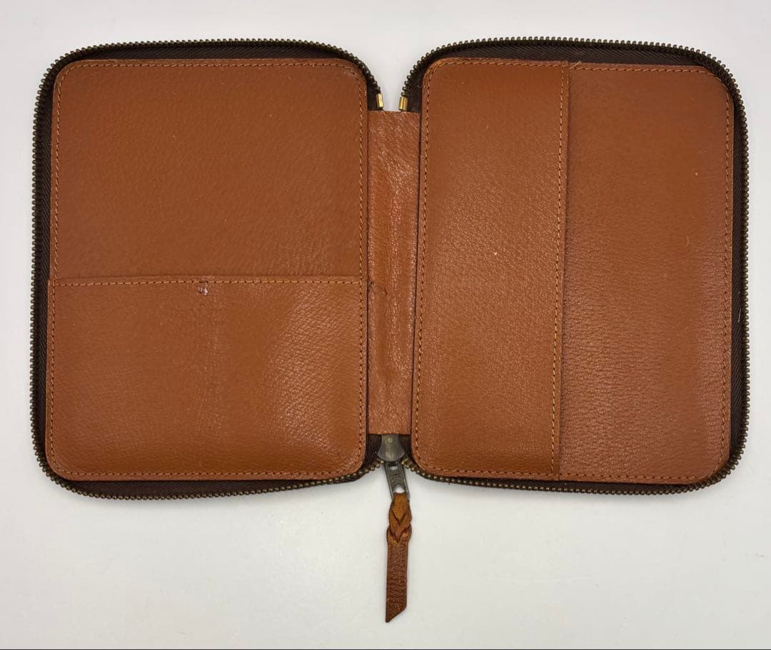 LV ルイヴィトン モノグラム パスポートケース ラウンドジッピー