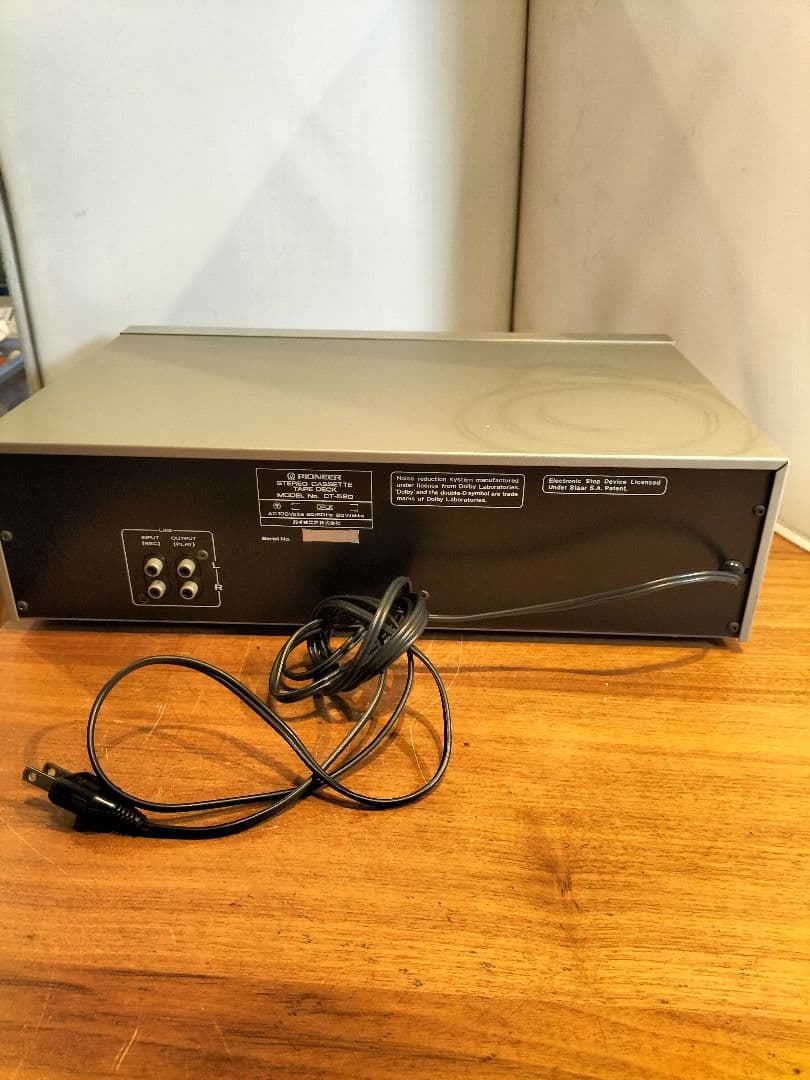 動作確認済Pioneer CT-520 カセットデッキ