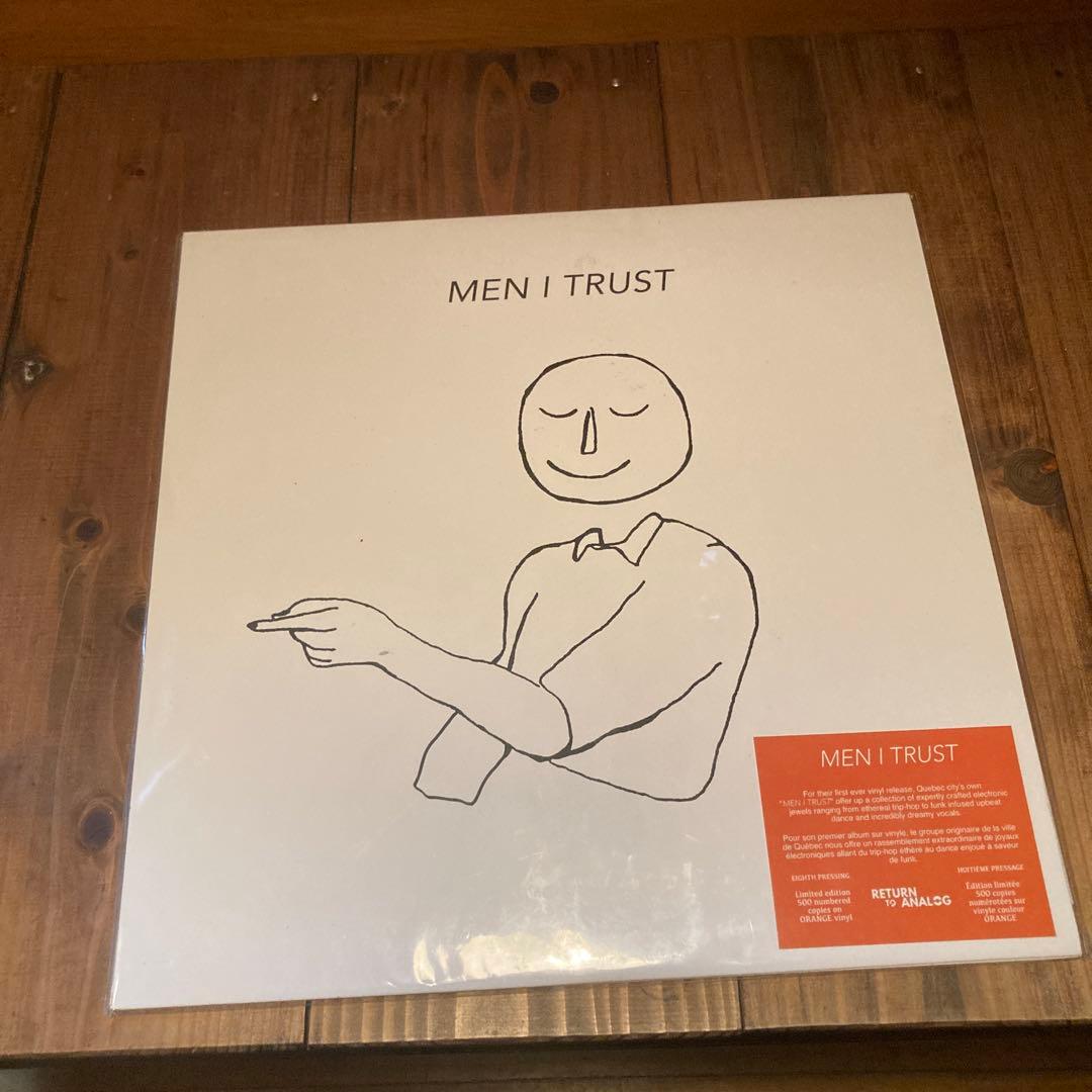 MEN I TRUST オレンジレコード LP 限定342/500
