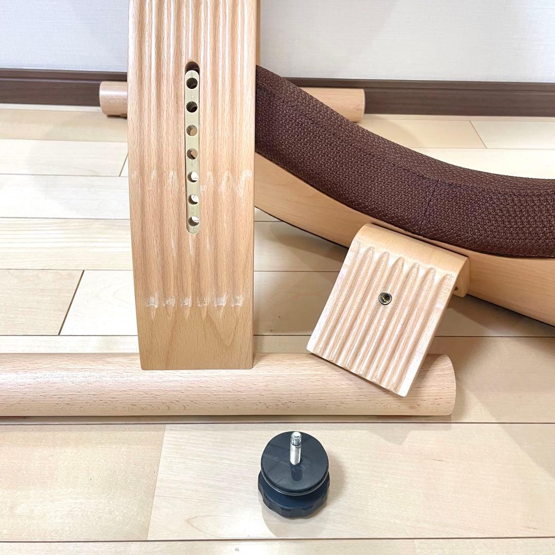 バランスラボ バランスチェア バランスイージー ダークブラウン 中古品