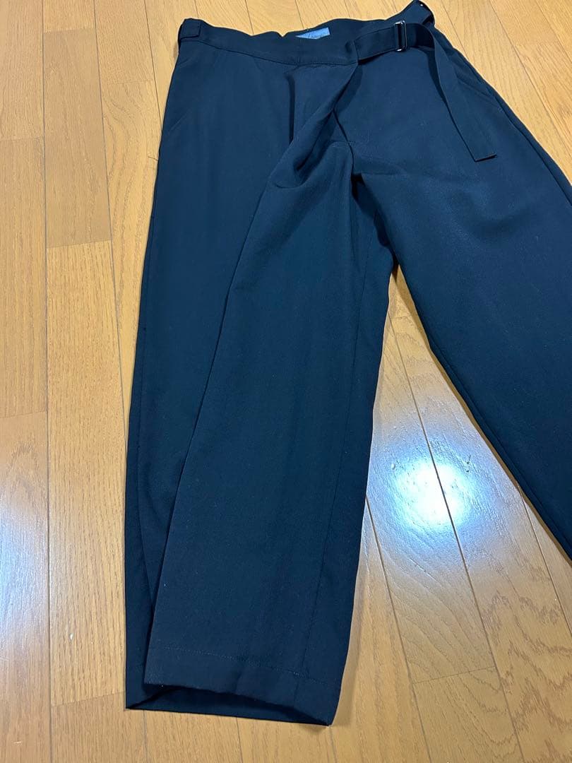 ヨウジヤマモトプリュスノアール　ラップデザインパンツ