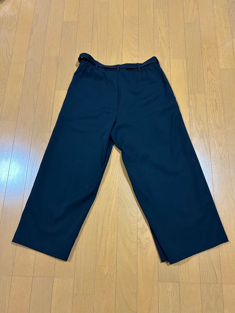 ヨウジヤマモトプリュスノアール　ラップデザインパンツ