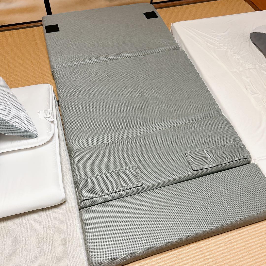 ニトリ　ソファになるマットレス　シングル　カバーつき